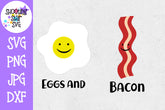 Eggs and Bacon - Twin Bodysuit SVG